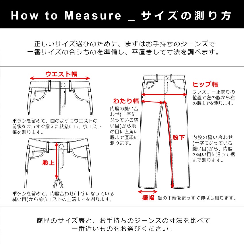 パンツ選びのコンシェルジュ「サイズガイド」を検証してみた ～PMJ ...