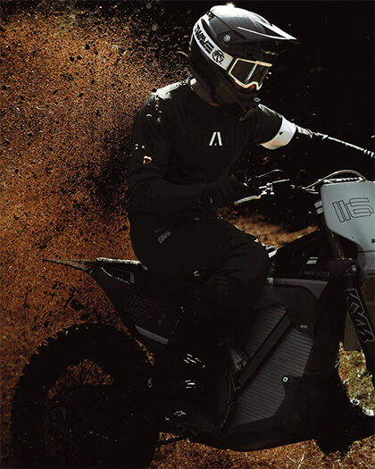 ボルテックス オフロードジャージ ブラック